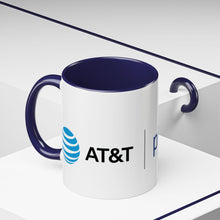 Load image into Gallery viewer, AT&T Pioneers Accent Coffee Mug - 11oz & 15oz (8 colors)