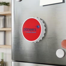 Load image into Gallery viewer, Pioneers Bottle Opener - Red