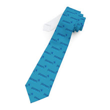 Load image into Gallery viewer, Turquoise Pioneers Necktie - Vibrant Formal Accessory for Celebrations and Events
