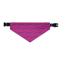 Load image into Gallery viewer, Pioneers Logo Pet Bandana - 4 sizes - Dark Pink