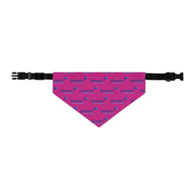 Load image into Gallery viewer, Pioneers Logo Pet Bandana - 4 sizes - Dark Pink