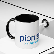 Load image into Gallery viewer, Pioneers Volunteer Network Accent Coffee Mug - 11oz &amp; 15oz (8 colors)
