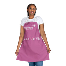 Load image into Gallery viewer, Light Pink Pioneers Volunteer Apron with 3-Color Straps options - Perfect for Events &amp; Cooking

