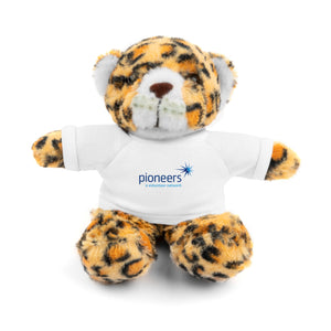 Stuffed Animal with T-Shirt - 3 shirt colors avilable
