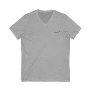 Canadian Pioneers Volunteer V-Neck Tee, Unisex Casual Shirt, Soft Everyday Wear (S-2XL)