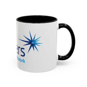 Pioneers Volunteer Network Accent Coffee Mug - 11oz & 15oz (8 colors)