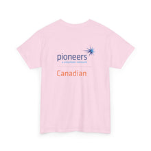 Load image into Gallery viewer, Canadian Pioneers Front &amp; Back Logo - T-Shirt - 12 colors (S-5XL)
