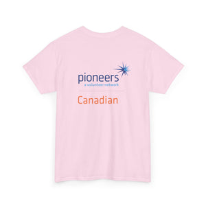 Canadian Pioneers Front & Back Logo - T-Shirt - 12 colors (S-5XL)