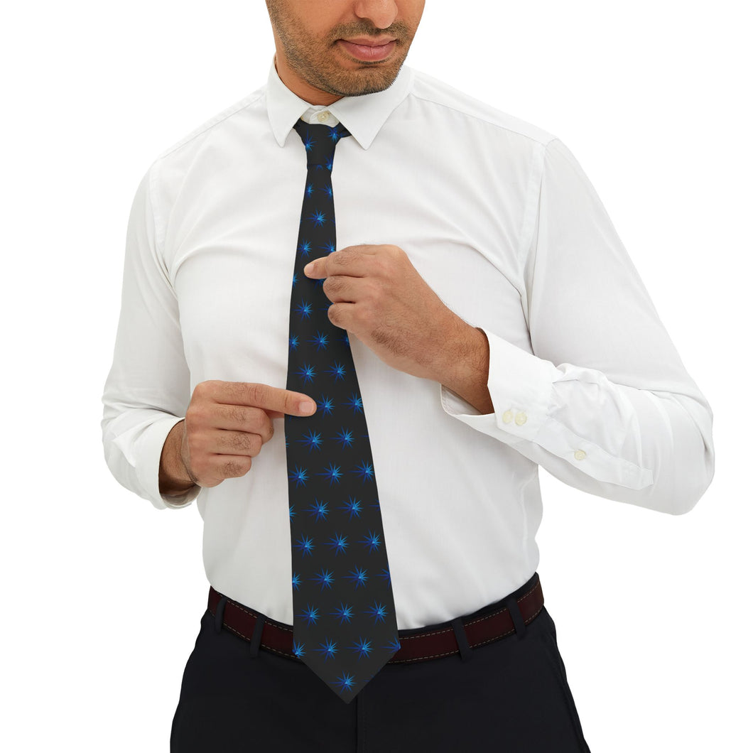 Black Pioneers Spark Necktie - Vibrant Formal Accessory for Celebrations and Events