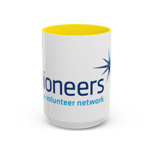 Pioneers Volunteer Network Accent Coffee Mug - 11oz & 15oz (8 colors)