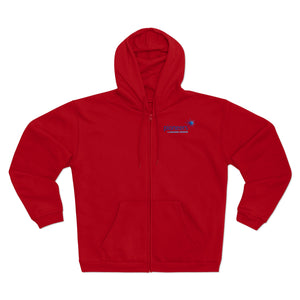 Pioneers Logo Unisex Hooded Zip Sweatshirt - 5 colors (XS-2XL)