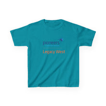 Load image into Gallery viewer, Legacy West Pioneers Logo Kids Heavy Cotton Tee - 13 colors (XS-XL)
