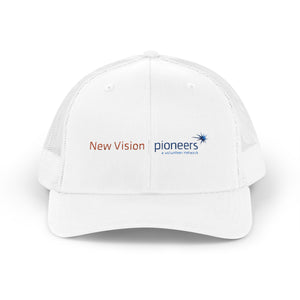 New Vision Pioneers Snapback Trucker Cap with 21 color options!