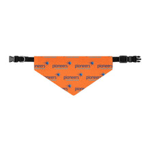 Load image into Gallery viewer, Pioneers Logo Pet Bandana - 4 sizes - orange

