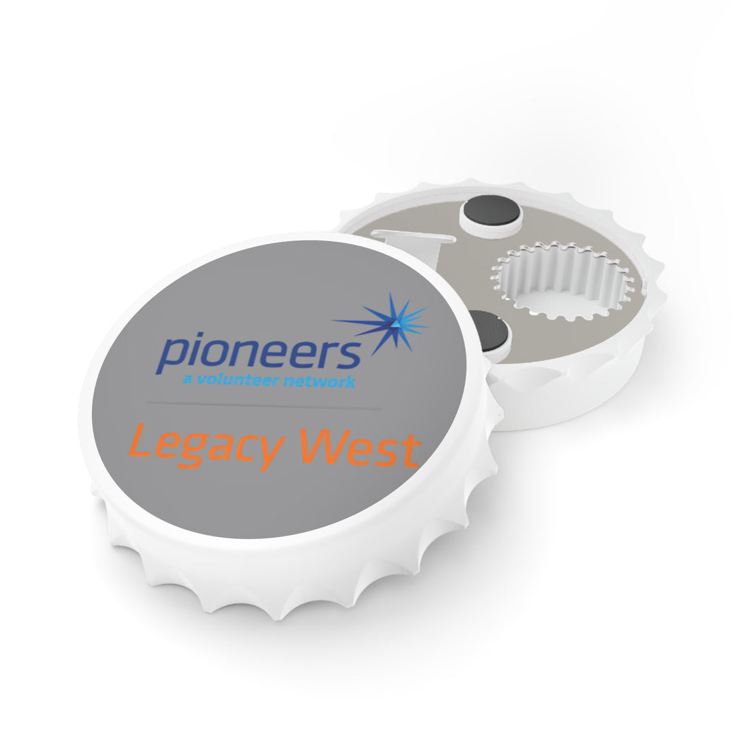 Legacy West Pioneers Bottle Opener - Grey