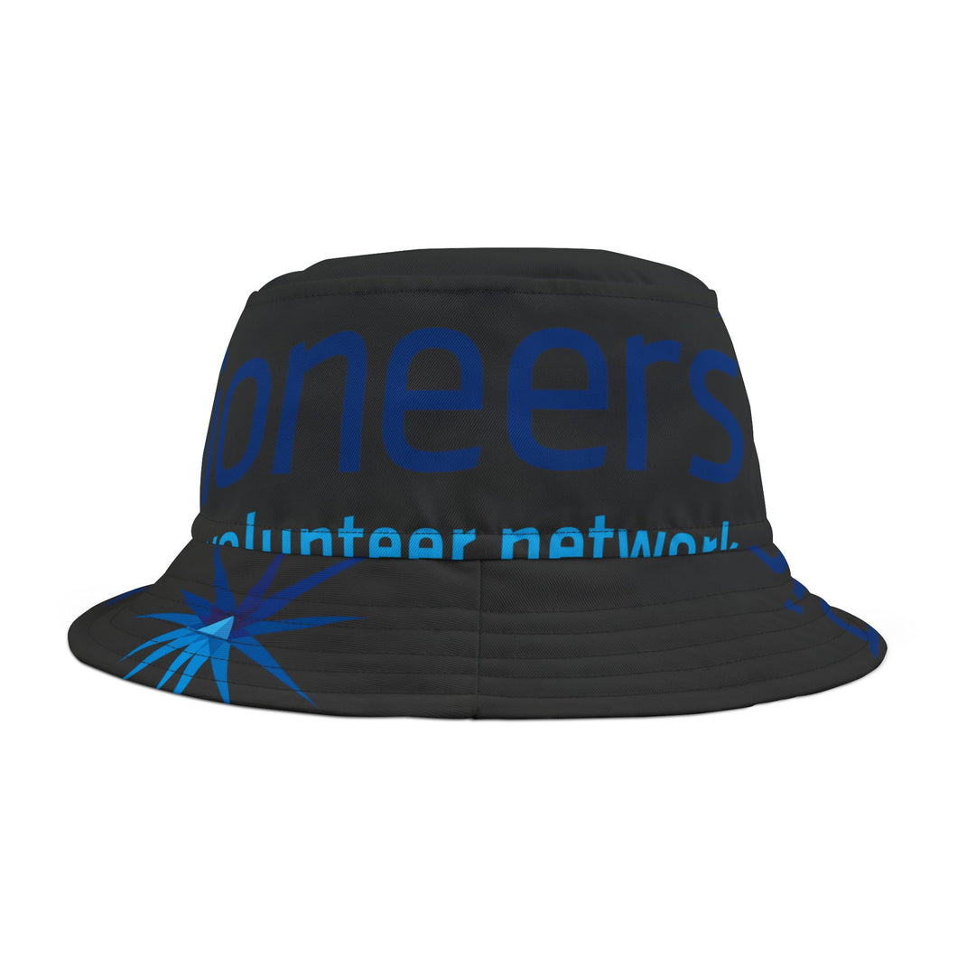 Pioneers Logo Bucket Hat - Black - 2 sizes