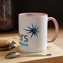 Load image into Gallery viewer, Pioneers Volunteer Network Accent Coffee Mug - 11oz &amp; 15oz (8 colors)
