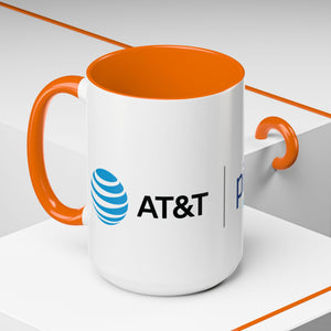 AT&T Pioneers Accent Coffee Mug - 11oz & 15oz (8 colors)