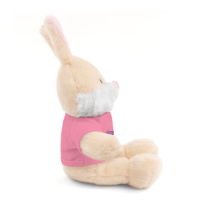 Stuffed Animal with T-Shirt - 3 shirt colors avilable