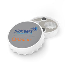 Load image into Gallery viewer, Canadian Pioneers Bottle Opener - Grey
