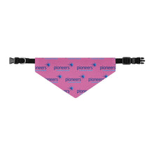Load image into Gallery viewer, Pioneers Logo Pet Bandana - 4 sizes - pink
