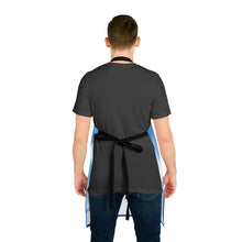 Load image into Gallery viewer, Light Blue Pioneers Volunteer Apron with 2-Color Straps options - Perfect for Events &amp; Cooking
