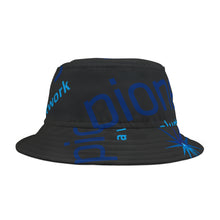 Load image into Gallery viewer, Pioneers Logo Bucket Hat - Black - 2 sizes
