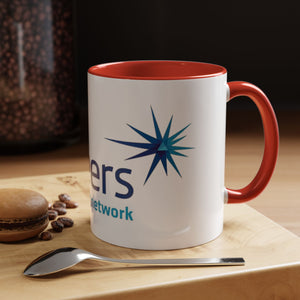 Pioneers Volunteer Network Accent Coffee Mug - 11oz & 15oz (8 colors)
