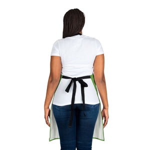 Green Pioneers Volunteer Apron with 2-Color Straps options - Perfect for Events & Cooking