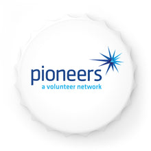 Load image into Gallery viewer, Pioneers Bottle Opener - White
