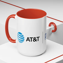 Load image into Gallery viewer, AT&amp;T Pioneers Accent Coffee Mug - 11oz &amp; 15oz (8 colors)
