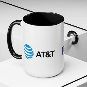 AT&T Pioneers Accent Coffee Mug - 11oz & 15oz (8 colors)