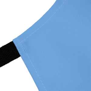 Light Blue Pioneers Volunteer Apron with 2-Color Straps options - Perfect for Events & Cooking