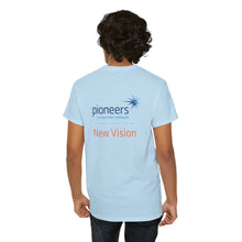 Load image into Gallery viewer, New Vision Pioneers Front &amp; Back Logo - T-Shirt - 12 colors (S-5XL)
