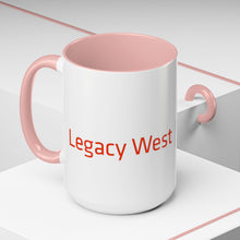 Load image into Gallery viewer, Legacy West Pioneers Accent Coffee Mug - 11oz &amp; 15oz (8 colors)

