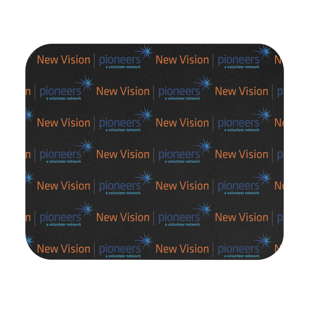 New Vision Pioneers Mouse Pad - black