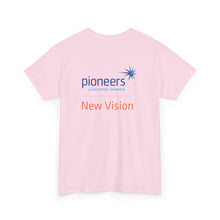 Load image into Gallery viewer, New Vision Pioneers Front &amp; Back Logo - T-Shirt - 12 colors (S-5XL)
