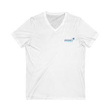 Load image into Gallery viewer, Pioneers Volunteer V-Neck Tee, Unisex Casual Shirt, Soft Everyday Wear (S-2XL)
