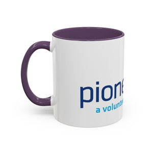 Pioneers Volunteer Network Accent Coffee Mug - 11oz & 15oz (8 colors)