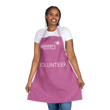 Load image into Gallery viewer, Light Pink Pioneers Volunteer Apron with 3-Color Straps options - Perfect for Events &amp; Cooking
