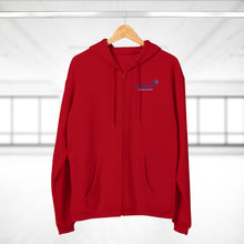 Load image into Gallery viewer, Pioneers Logo Unisex Hooded Zip Sweatshirt - 5 colors (XS-2XL)
