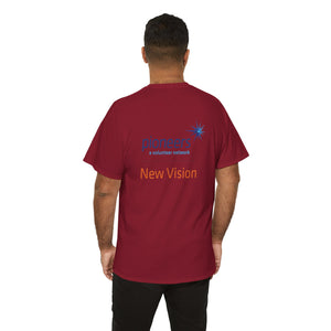 New Vision Pioneers Front & Back Logo - T-Shirt - 12 colors (S-5XL)