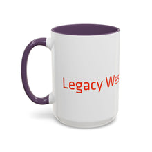 Load image into Gallery viewer, Legacy West Pioneers Accent Coffee Mug - 11oz &amp; 15oz (8 colors)
