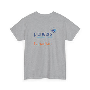 Canadian Pioneers Front & Back Logo - T-Shirt - 12 colors (S-5XL)