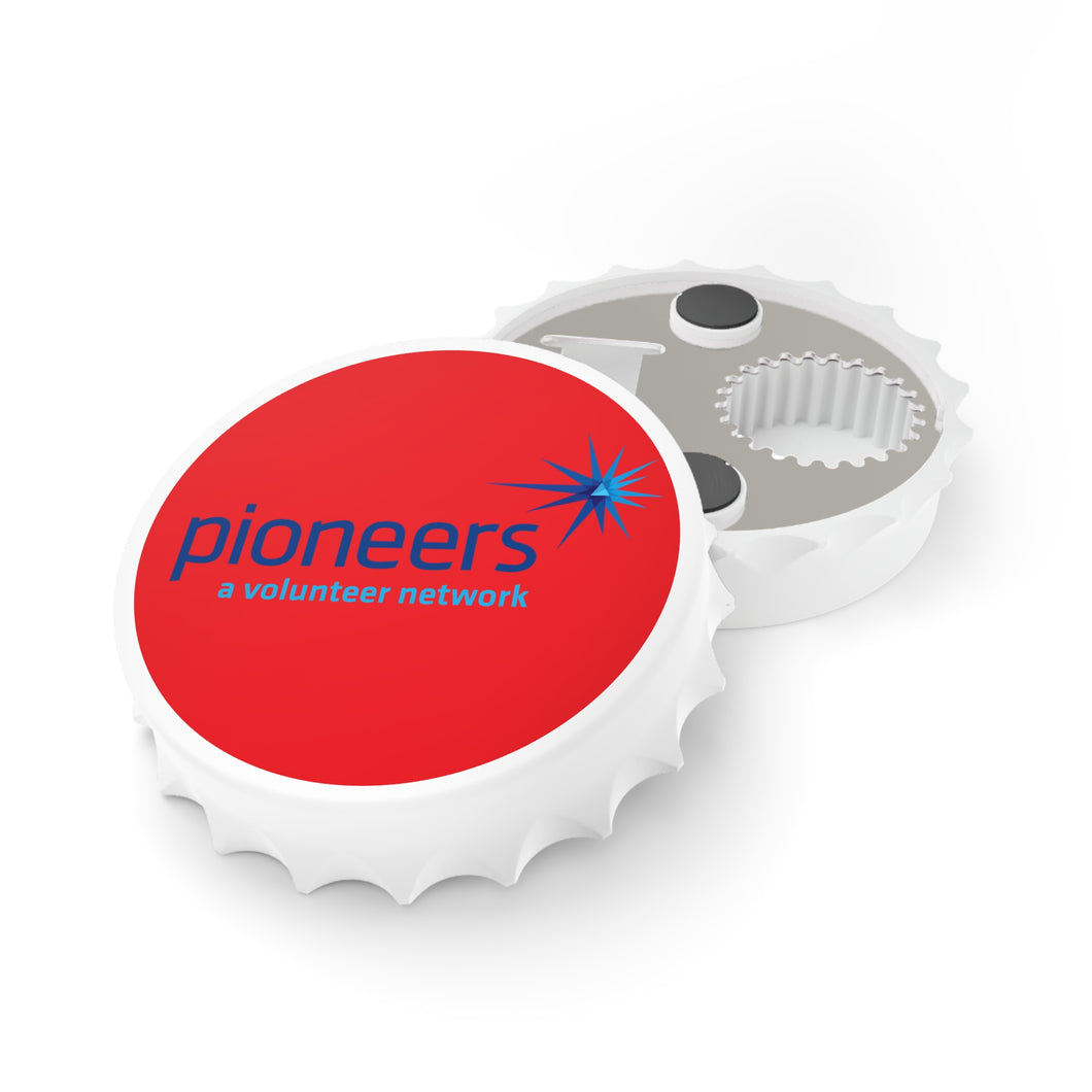 Pioneers Bottle Opener - Red