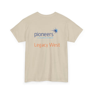 Legacy West Pioneers Front & Back Logo - T-Shirt - 12 colors (S-5XL)