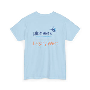 Legacy West Pioneers Front & Back Logo - T-Shirt - 12 colors (S-5XL)