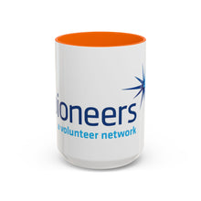 Load image into Gallery viewer, Pioneers Volunteer Network Accent Coffee Mug - 11oz &amp; 15oz (8 colors)

