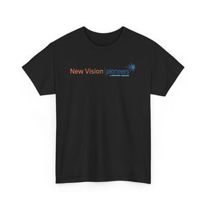 New Vision Pioneers Front & Back Logo - T-Shirt - 12 colors (S-5XL)