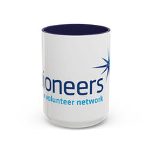Load image into Gallery viewer, Pioneers Volunteer Network Accent Coffee Mug - 11oz &amp; 15oz (8 colors)

